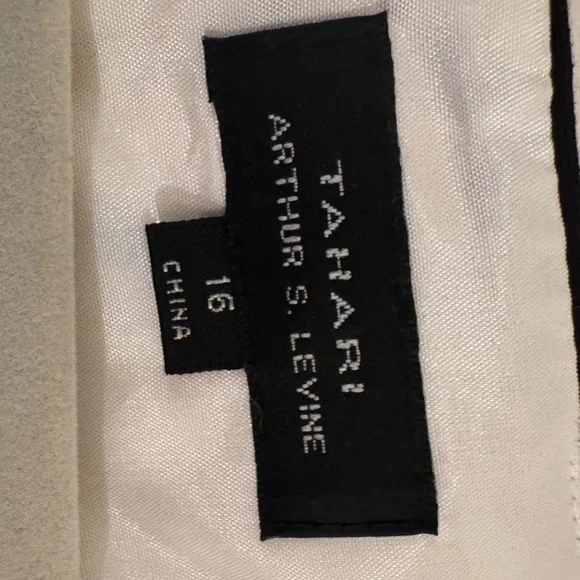 Sleeveless Polka Dot Midi Dress with Black Belt - White/Black - Picture 3 of 4